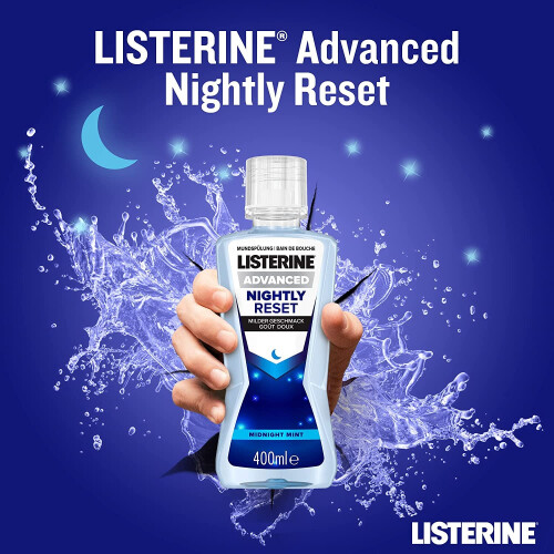 Listerine Nightly Reset 400Ml Pack Of 2 1