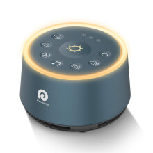 Dreamegg White Noise Machine, D1 Blue Sleep Sound Machine with Night Light for Baby Kid Adult, 24 Natural Sounds Therapy, Continuous or