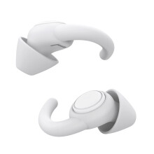 Afflatus Ear Plugs for Sleep, 2 Pairs(S+L) in 1 Delicate Giftbox, Noise Cancelling Ear Plugs Reusable, Comfortable Earplugs for Sleep,