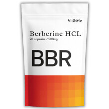 Berberine Supplement 90 Capsules, Flexible Dosage 500mg - 1000mg - 1500mg | 98% Pure Berberine HCL Clean High Strength | Blood Sugar Support, AMPK Me
