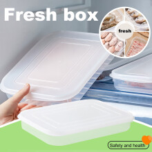 Transparente, stapelbare Frischhaltebox für den Kühlschrank, Fischkühlbox, Backformen-Set, Küchenhelfer-Set