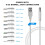 Cable de alimentación USB a CC, cable de carga universal de 5 V CC con 9 conectores intercambiables. 2
