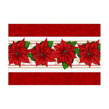 2025 & CISIL - Kerstplacemats met cartoonmotief, feestelijke, isolerende placemats voor de eettafel met kerstsfeer