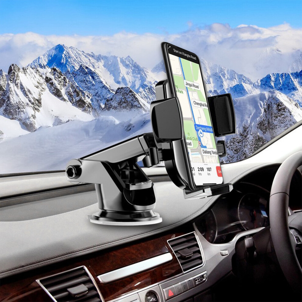 Kiplyki Wholesale Phone Mount For Center Console & Windshield, Compatible With Smartphones, Universal Car Hands-Free Holder 9173940865761