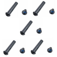 5x Klappverriegelungsschrauben-Zugringschrauben-Baugruppe für MAX G30 Elektroroller-Ersatzteile, 7 mm