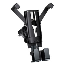 Support universel pour smartphone de voiture, fixation sur grille d'aération, support de téléphone portable