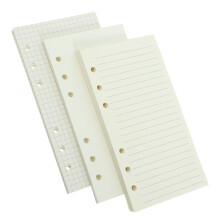 Recharges pour cahier à feuilles mobiles 3Books, bloc-notes, agenda, classeur, feuilles de rechange