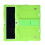 Capa de silicone para tablet de 10,1 polegadas, capa universal de silicone com suporte e proteção total contra impactos para tablets Android de 2