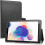 Capa tipo carteira fina em couro PU com suporte, compatível com TCL TAB8LE/Plus/WiFi para tablets de 8 polegadas. 1