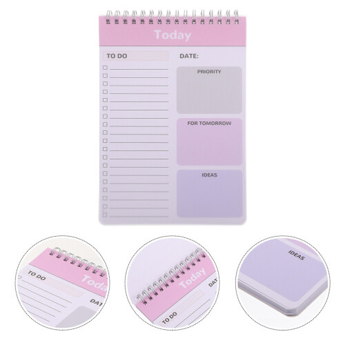 Bloc-notes mémo pour la maison, bloc-notes de planification pratique, bloc-notes multifonction 2