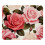 Vintage Pink Rose Mouse Pad 8,3'' x 9,8'' με αντιολισθητική βάση από καουτσούκ, τετράγωνο σχέδιο 1