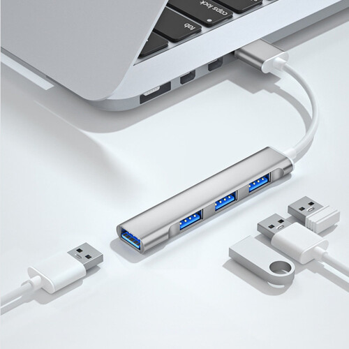 Επεκτάσεις διανομέα μίνι USB Tarmeek, USB 4 θυρών, σταθμός προσαρμογέα USB, εξαιρετικά 1