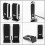 ΝΕΟ Τροφοδοσία USB 120W Επιτραπέζιος Υπολογιστής Ηχείο Notebook Υποδοχή ακουστικών 3,5 8