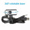 Κάμερα Web για PC για Streaming HD480P, USB Υπολογιστής, Web Κάμερα, Βιντεοκάμερα για Mac, Windows, 6