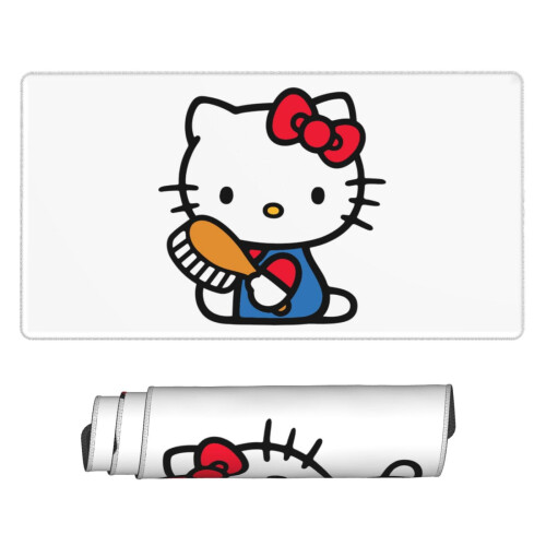 Hello Kitty Mouse Pad Gaming Mouse Pad Μεγάλο Mouse Pad Αντιολισθητικό Λαστιχένιο Mouse Pad Για Εργασία 1