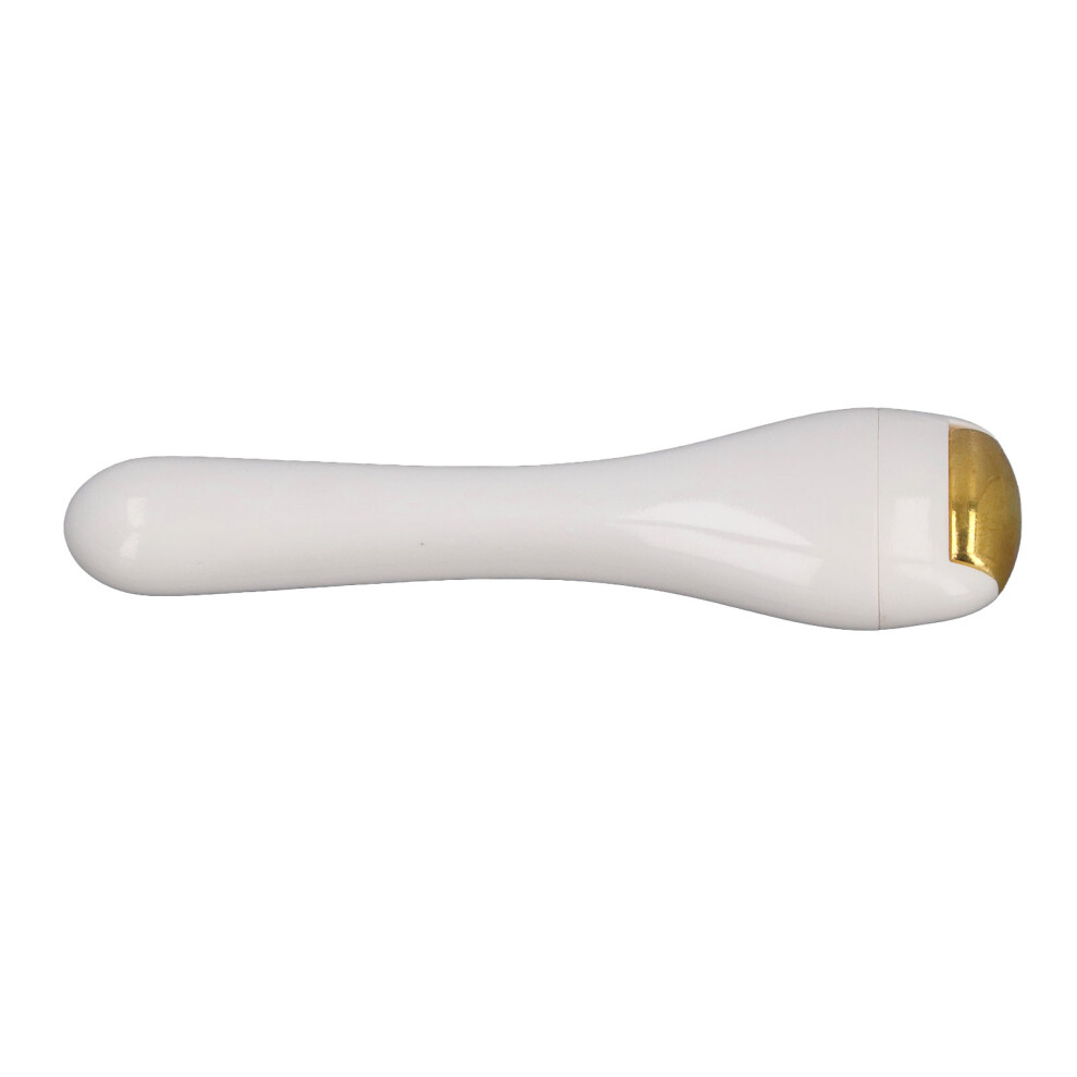 Ice Stainless Steel Facial Roller for Puffiness Reduction, 9x2.5cm