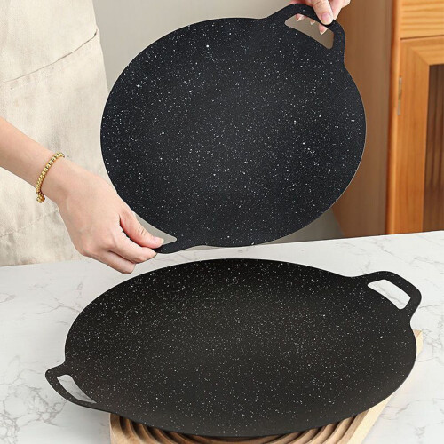 VALSEEL Kitchen Gadgets Πολυεστέρας, Συμβατή με JHQ BBQ, Χωρίς καύση, Σιδερένιο τηγάνι, 1
