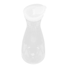 Jarra de água de plástico com tampa, jarra de água transparente, jarra de água doméstica, recipiente para chá.