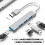 Εκπτώσεις! Επεκτάσεις Mini USB Hub Smart Appliances, USB 4Port, Σταθμός Προσαρμογέα USB, Εξαιρετικά 6