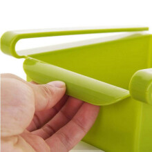 Wysuwany pojemnik do przechowywania w lodówce, pojemnik do przechowywania żywności, kompatybilny z półką kuchenną, 1 sztuka