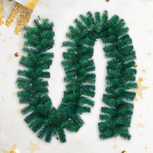 Txmfgh DIY Crăciun Rattan Scenă de Fereastră și Decorațiune de Brad - Ornament Festiv Versatil, Reutilizabil și de Lungă Durată, Perfect
