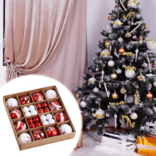 44-teiliges Weihnachtskugel-Set, riesige Festtagsdekoration, kinderfreundlich, Baumschmuck, Hochzeitsfeier, Sonderangebot