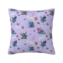Clúdaigh Maisiúla Pillowcase Cartúin Stitch, Le haghaidh Maisiúcháin Baile Tolg, Roghnaigh Cás Cúisín Tolg Séasúrach Sona 18"X18"
