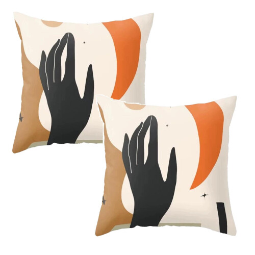 Μαξιλάρια Xubond Throw 18x18 ίντσες, Συμβατά με μοντέρνα διακόσμηση, Μαξιλαροθήκη
