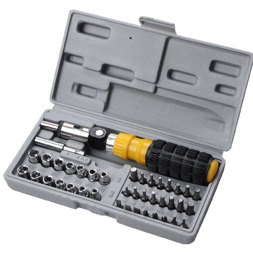 41-Piece Multifunctional Screwdriver Set Tool Screwdriver Socket Wrench Combination Socket Wrench 9448196906927