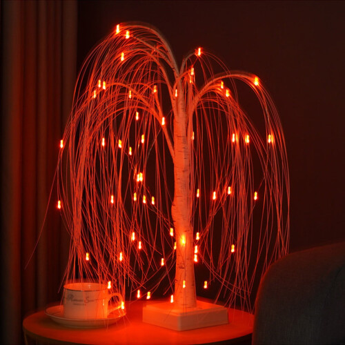 Δέντρο μπονσάι 19,67 ιντσών με 60 φώτα LED RGB, 16 λειτουργίες αλλαγής χρώματος, 2