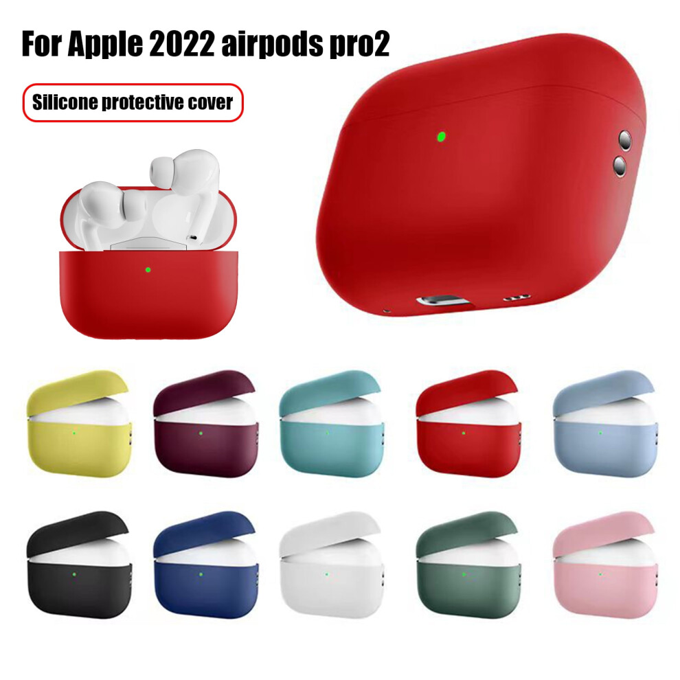 Susuchens Earphone Protective Cover Shock-Proof Anti-Drop Soft Silicone Bluetooth-Compatible Earphone Case For Compatible With Airpods Pro2 2022 9004841968957