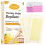 Natural formula waxing strips, 30 double-sided strips + 10 wipes 1