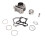 Kit d'assemblage de cylindre de 50 mm pour scooter/moto GY6 100cc 10