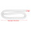 2pc 1.25" Replacement Hose for Above Ground Pool Filter Pump, 59-Inch Long Accessory, compatible with standard pump models 3