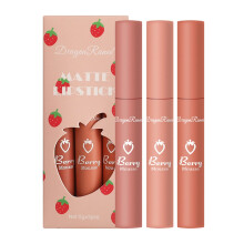 Matte Lipstick Set with Waterproof Matte Finish and Long Lasting NonStick Cup Lip Gloss