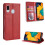 Case for compatible with Samsung Galaxy A20E Wallet PU Leather Magnetic Closure 1