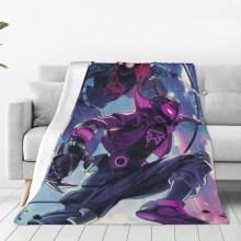 Couverture Spider-Man: New Generation, motif anime mignon, idéale en toutes saisons, en flanelle ultra douce et légère, 152 x 127 cm, cadeau
