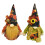 Λούτρινες κούκλες Slopehill Fall Gnome, 2 τεμάχια, 11,8 ίντσες, Φθινοπωρινές διακοσμήσεις 2