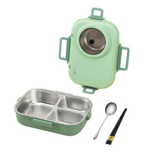 Liquidation d'ustensiles de cuisine Tahtuvzn ! Boîtes à lunch Bento en acier inoxydable 1400 ml et contenants empilables pour adultes à 4