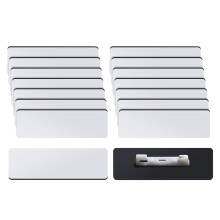 16 piezas/32 piezas de etiquetas de identificación por sublimación, insignias de identificación en blanco para bricolaje con alfileres, etiquetas