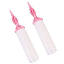 Lot de 2 pompes Ă ballons manuelles portables pour fĂŞtes