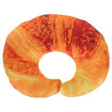 Pernă 3D în formă de pâine, pernă moale în formă de croissant în formă de U pentru decorul casei