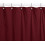 Cortina de ducha de vinilo rojo, 70" x 72" impermeable 1