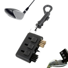 Golf Club Cleaning Brush with Ergonomic Grip, Lightweight Groove Cleaner Tool for Golfers