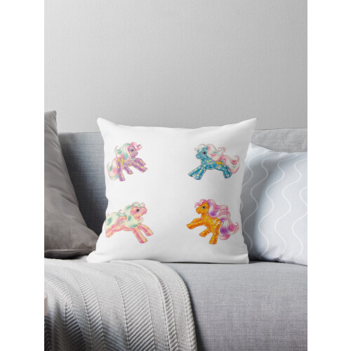 ΝΕΑ vintage αυτοκόλλητα My Little Pony, Καλύμματα Μαξιλαριού, Θήκες, Θήκη Μαξιλαριού,