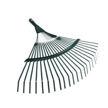 Eease Gartenrechen-Ersatzkopf, 22 Zähne, Metalldraht, für Gras, Laub, Garten, Bauernhof