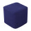 Funda para taburete extensible, ideal para sala de estar, color azul oscuro. 1