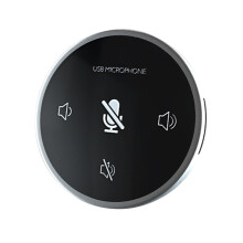 Μικρόφωνο Συνεδρίου USB CIYISON, επίπεδη εμφάνιση, πανκατευθυντική λήψη Mic360
