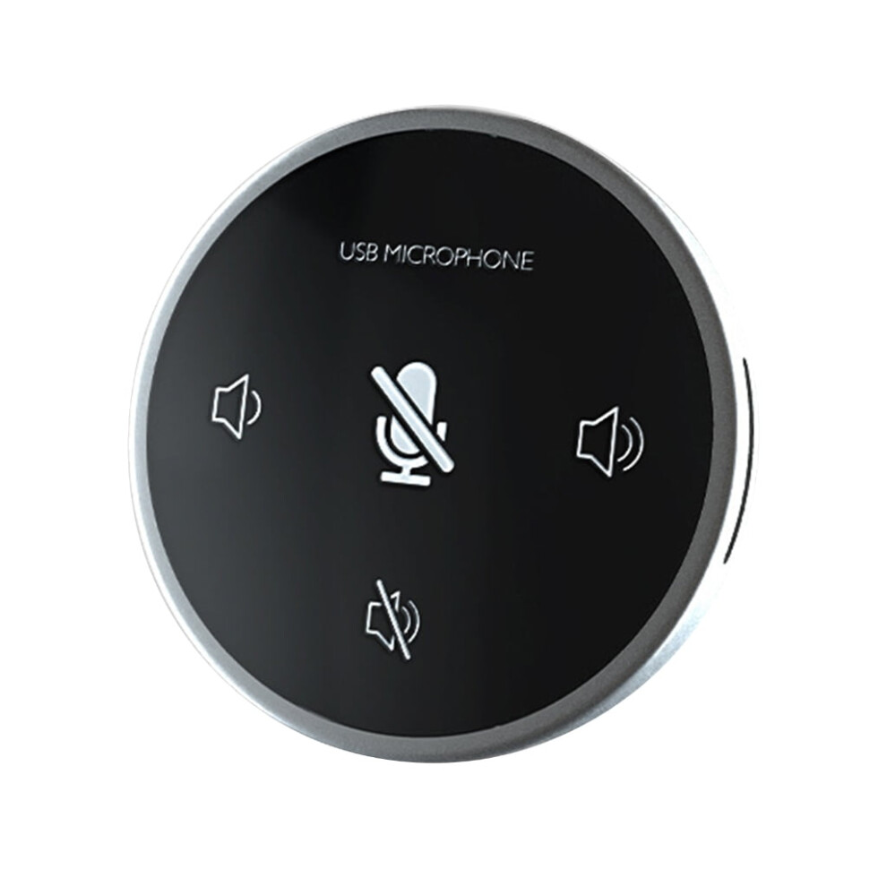 Ciyison Usb Conference Microphone Flat Appearance Omnidirectional Mic 360 Pick Up 9423501332271