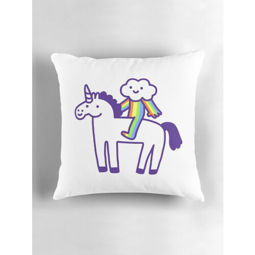 Μαξιλαροθήκες AIVO Unicorn και Rainbow Boy, Θήκες Μαξιλαριού, Θήκη Καναπέ, Διπλής Όψης 2